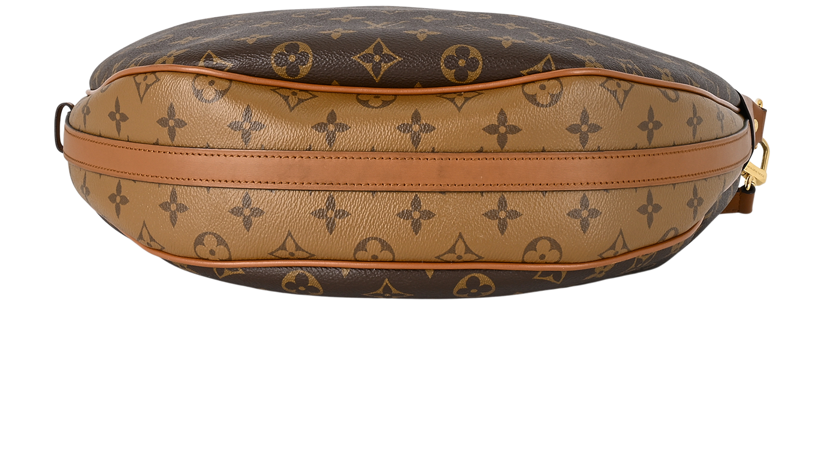 Hobo Loop Crossbody, &pound;1,400, Handbags, Brown, Canvas, Top view